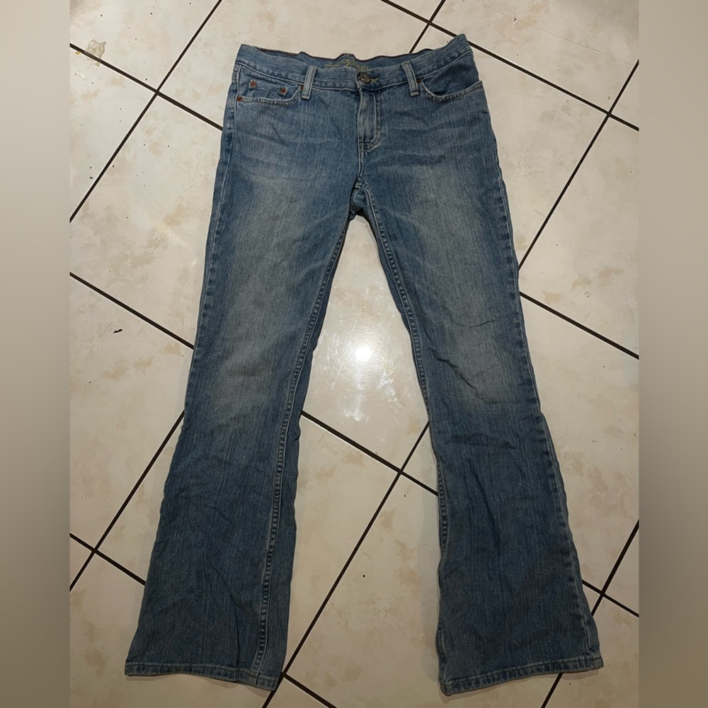 Vintage 2000’s American Eagle Light Blue Low Waisted Bootcut Jeans